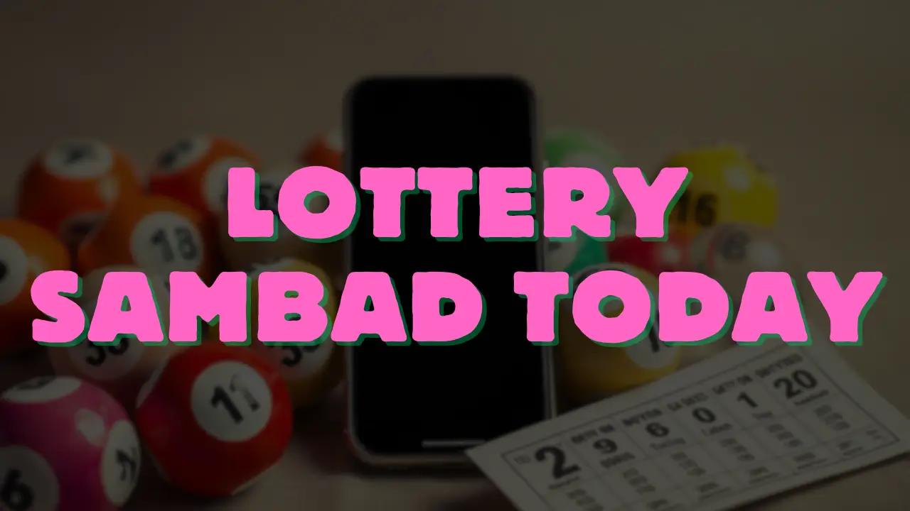 lottery sambad today