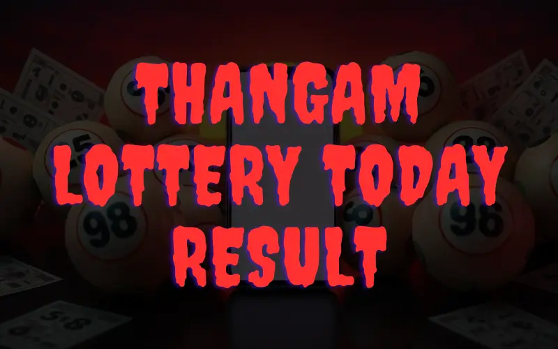 thangam lottery today result